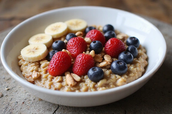 Vitalitasplusb reggeli zabkása gyümölcsökkel